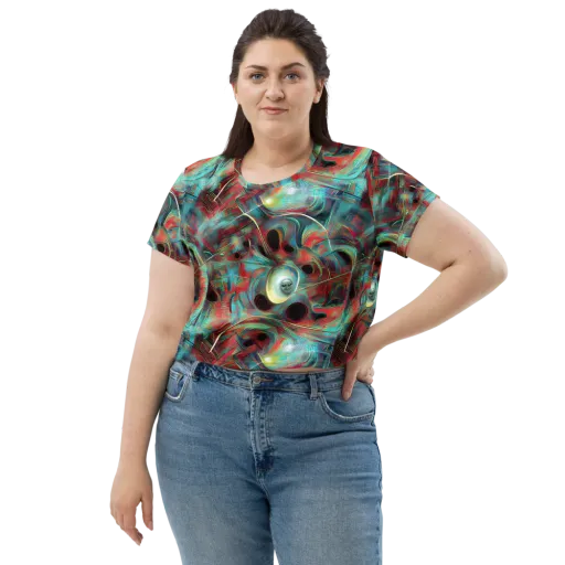 Dreamwave on a Crop Tee