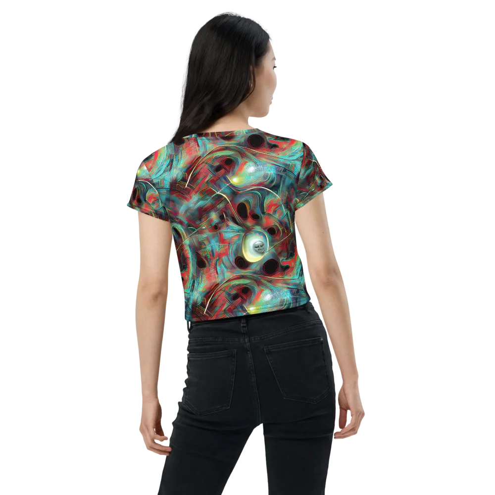 Dreamwave on Crop Tee — Back