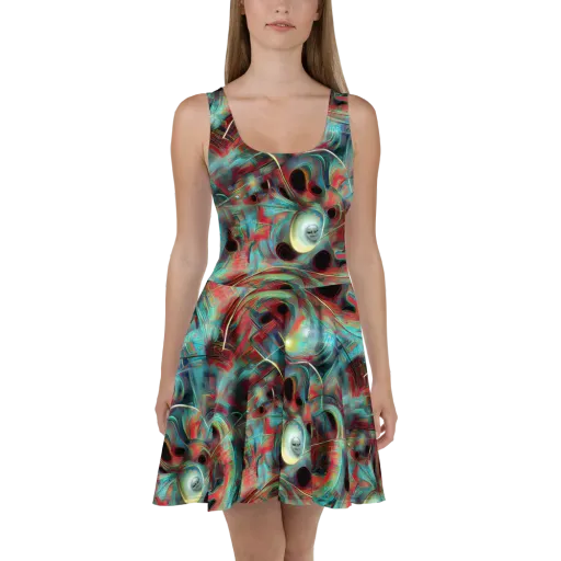 Dreamwave on a Skater Dress