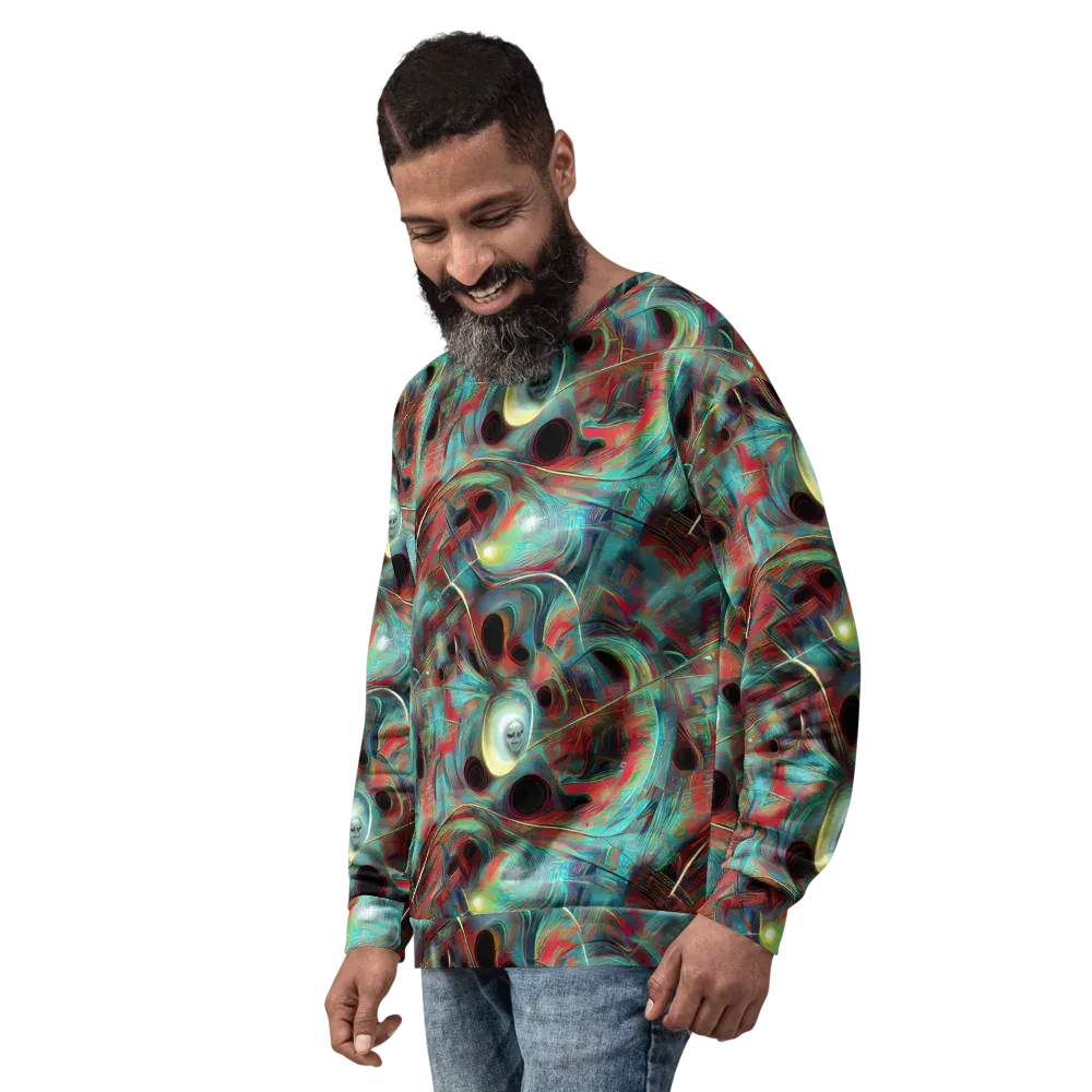 Dreamwave on Sweatshirt — Left Front