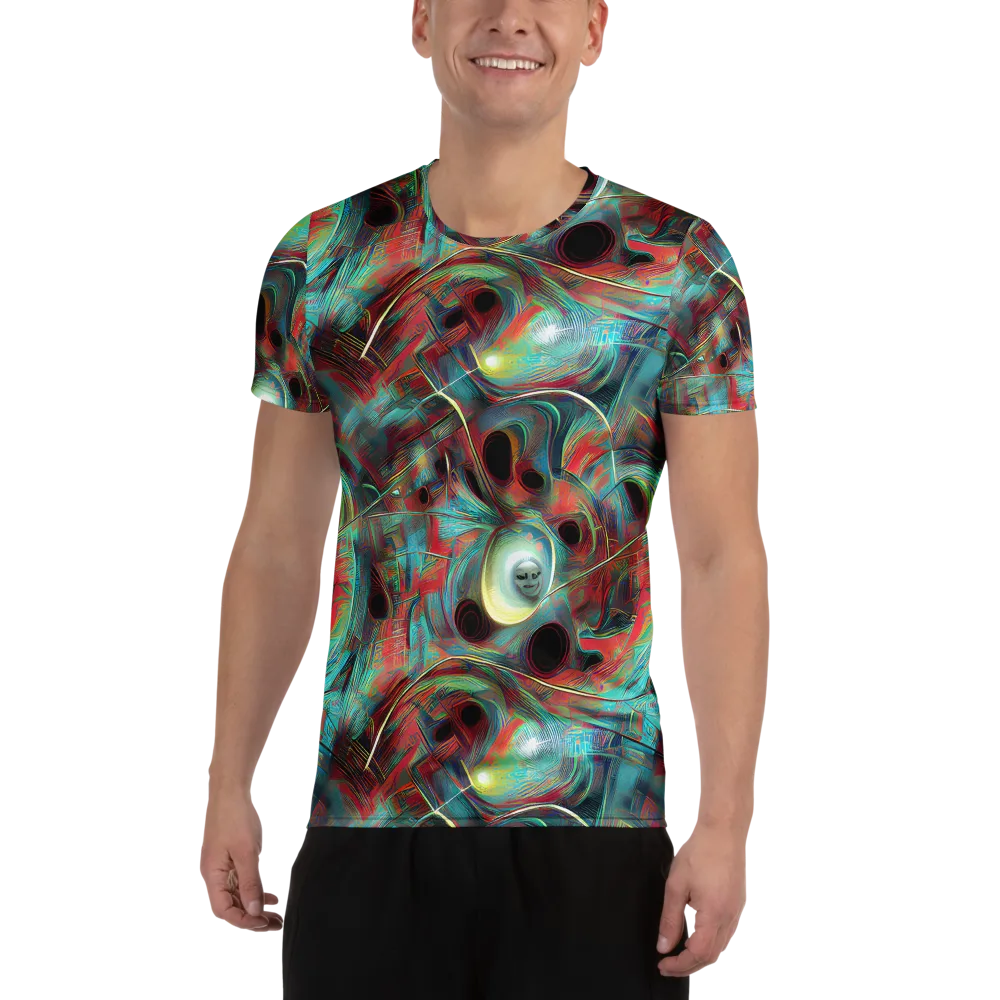 Dreamwave on Men's Athletic T-Shirt — Front