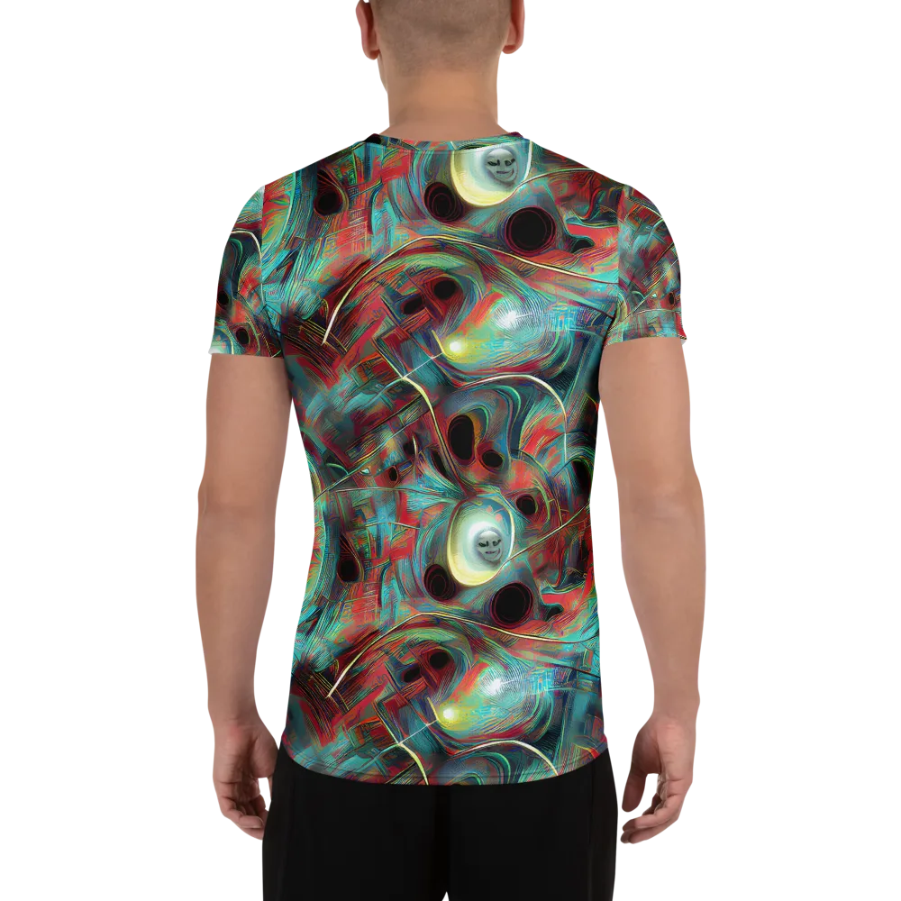 Dreamwave on Men's Athletic T-Shirt — Back