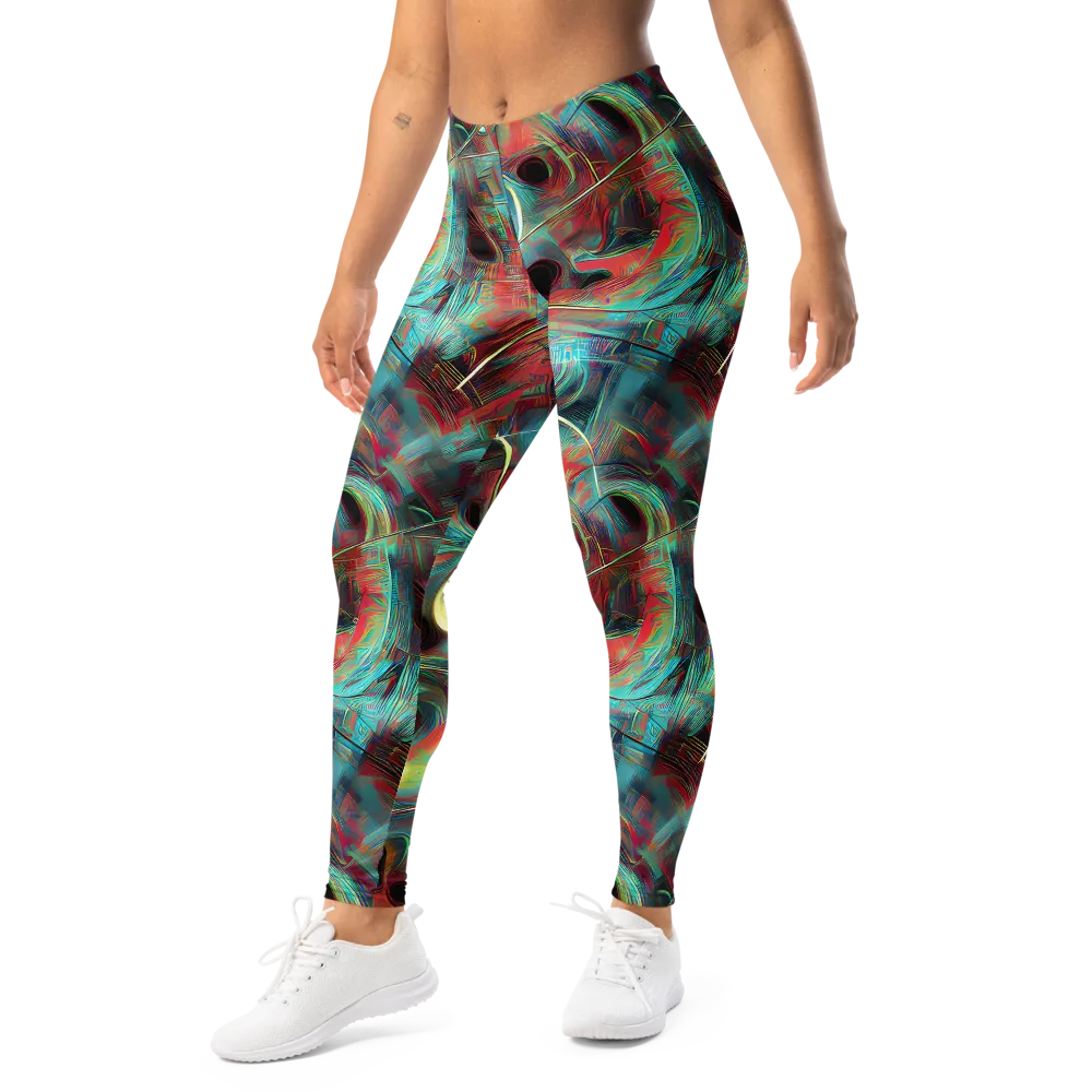 Dreamwave on Leggings — Left Front