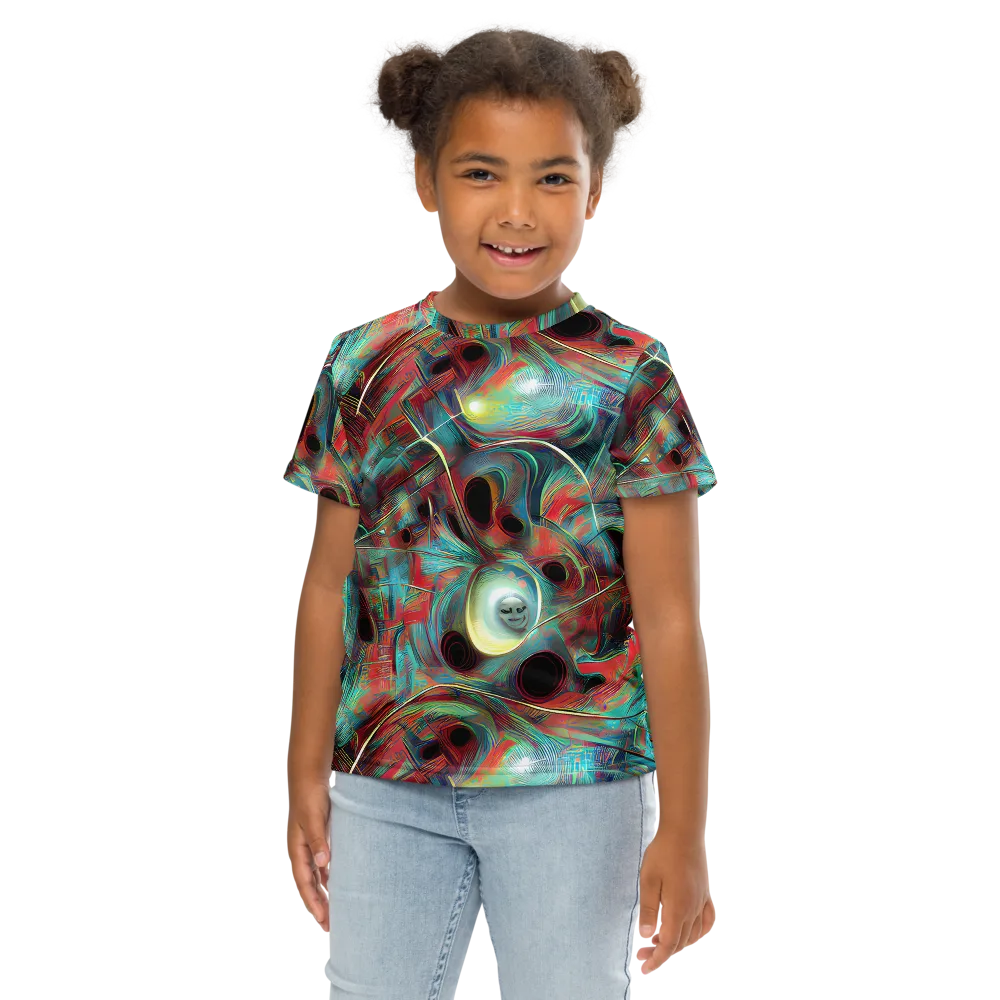 Dreamwave on Kids Crew Neck T-Shirt — Front