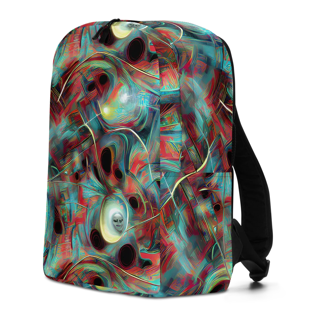 Dreamwave on Minimalist Backpack — Left