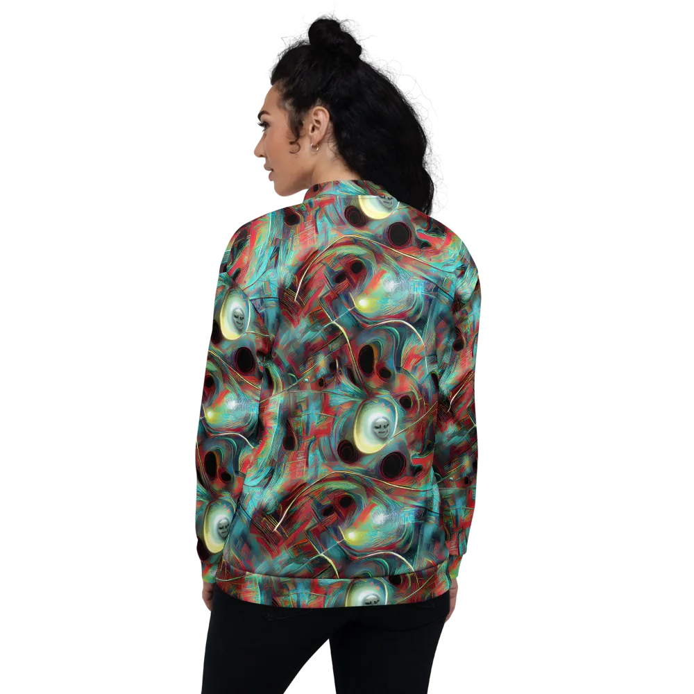 Dreamwave on Bomber Jacket — Back