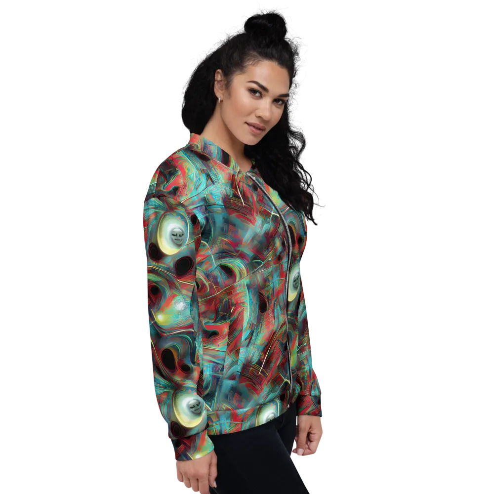 Dreamwave on Bomber Jacket — Right