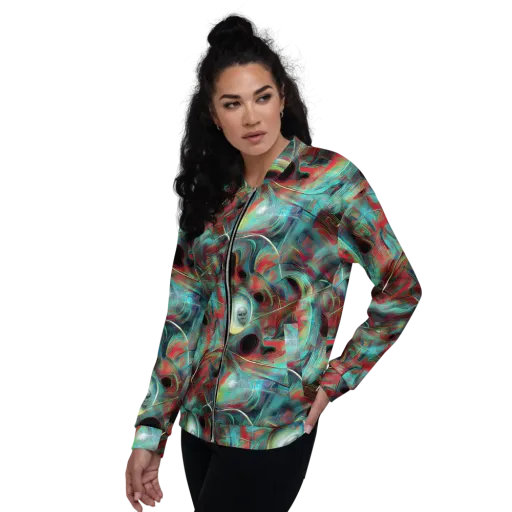 Dreamwave on a Bomber Jacket