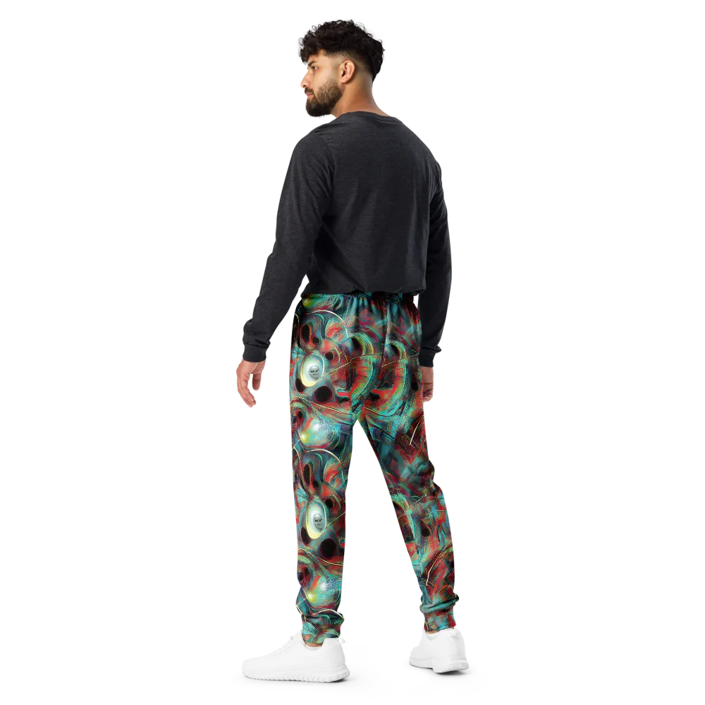 Dreamwave on Men's Joggers — Back