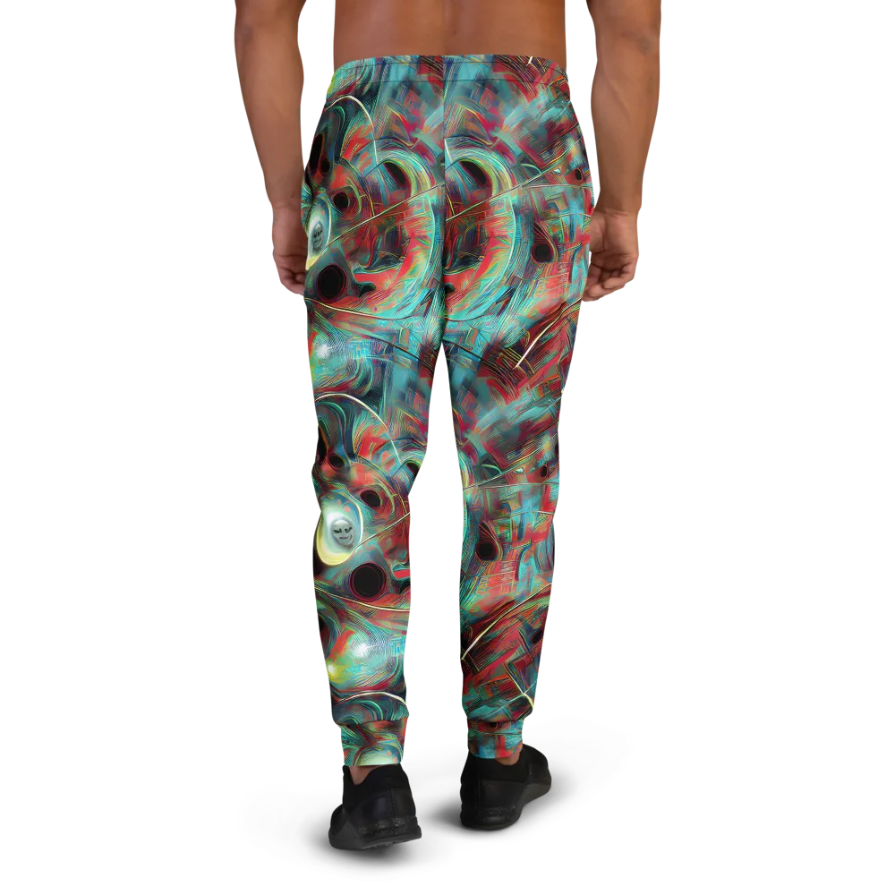 Dreamwave on Men's Joggers — Back
