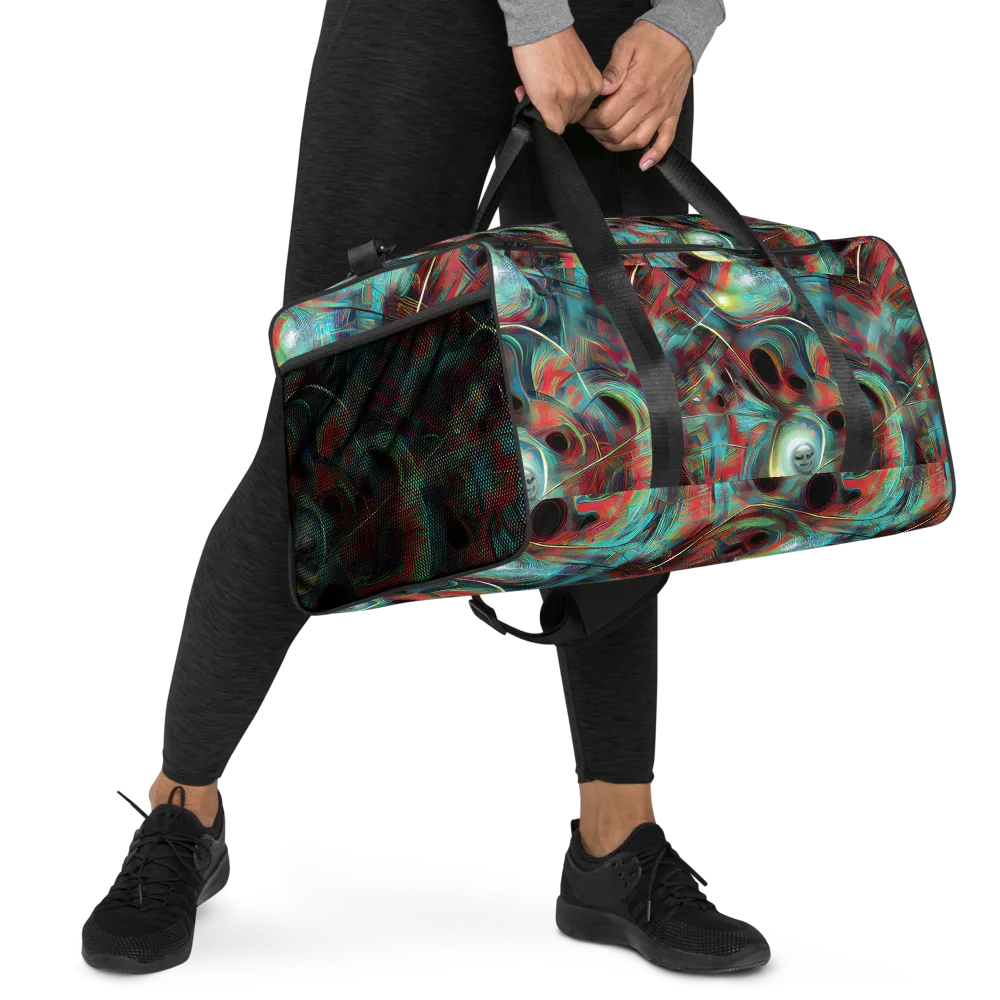 Dreamwave on Duffle Bag — Right Front