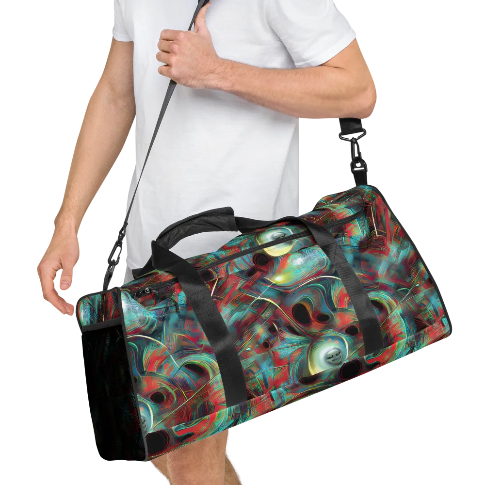 Dreamwave on Duffle Bag — Right Front