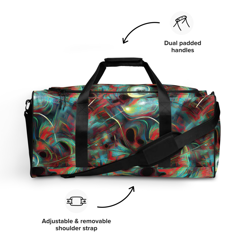 Dreamwave on Duffle Bag — Front
