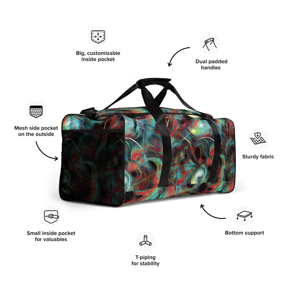 Dreamwave on Duffle Bag — Right Front
