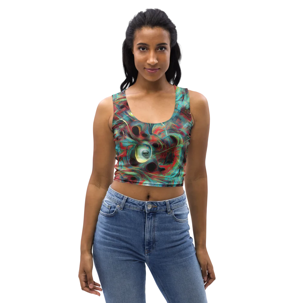 Dreamwave on Crop Top — Front