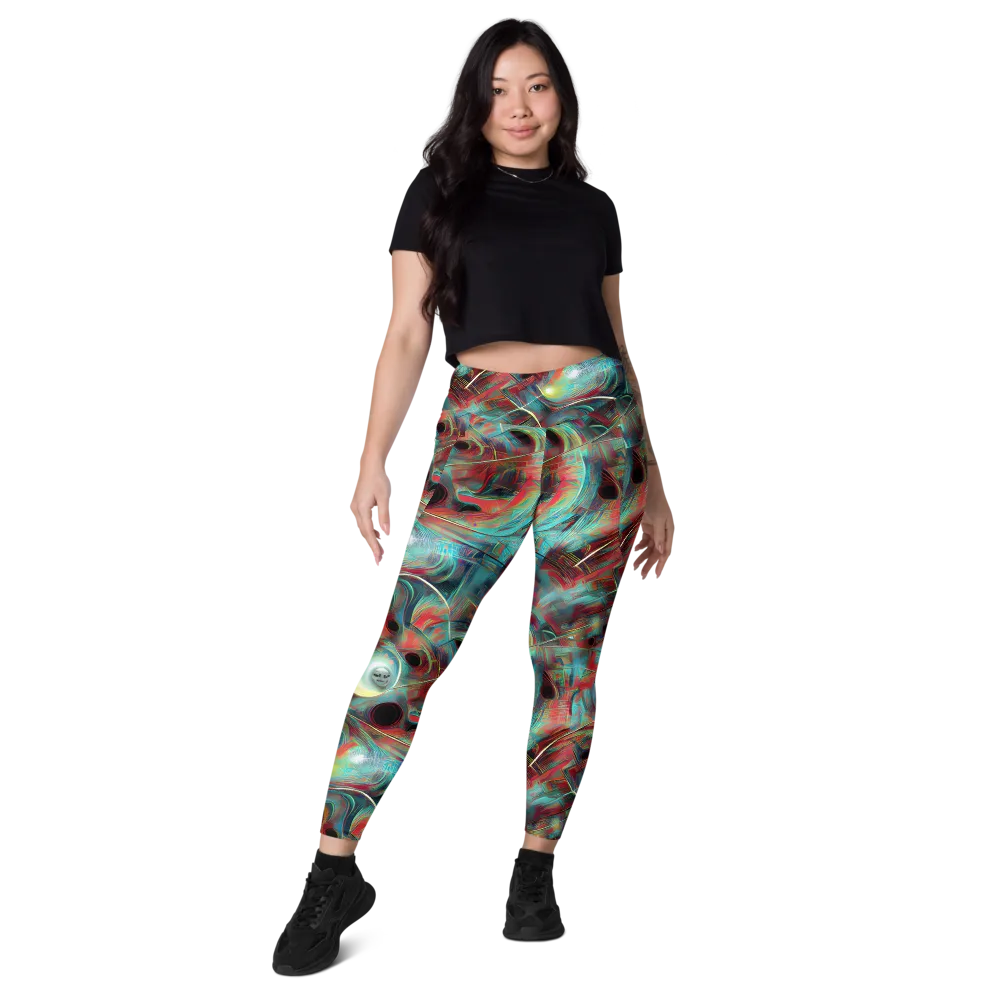 Dreamwave on Leggings with Pockets — Front