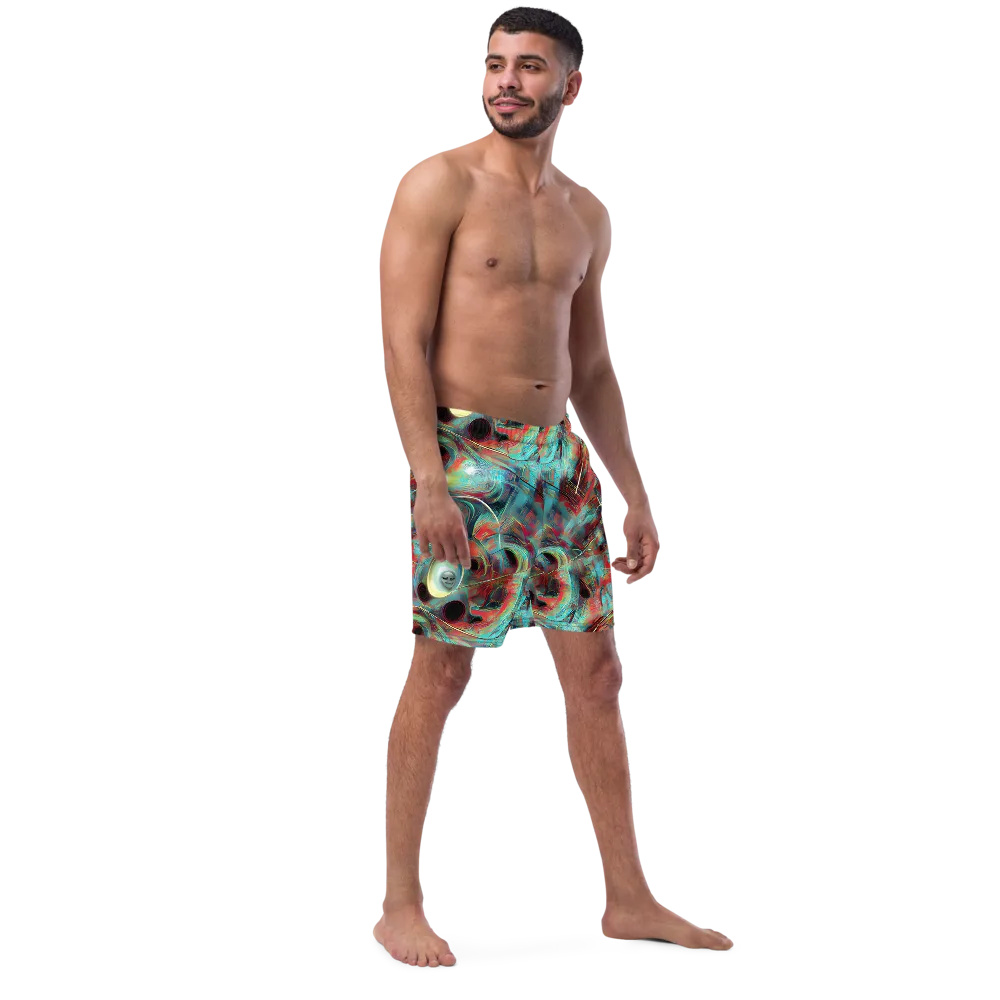 Dreamwave on Swim Trunks — Right Front