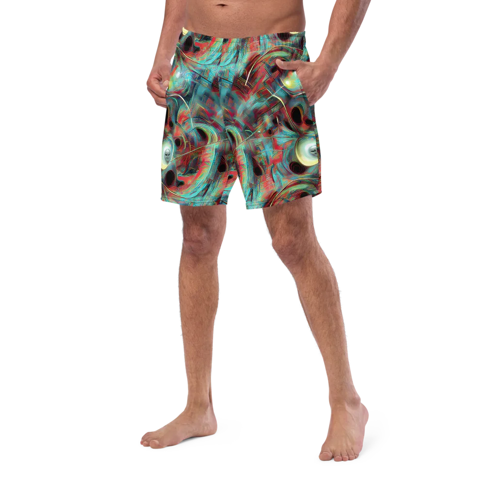 Dreamwave on Swim Trunks — Left Front