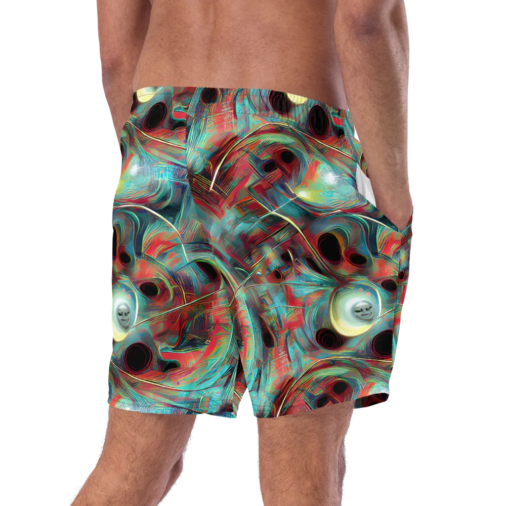 Dreamwave on Swim Trunks — Right Back