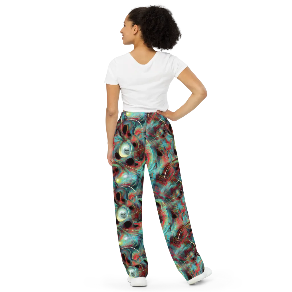 Dreamwave on Wide-Leg Pants — Back