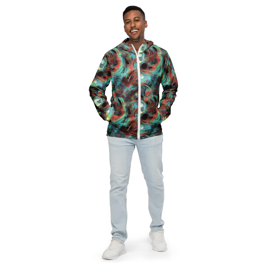 Dreamwave on Men's Windbreaker — Front