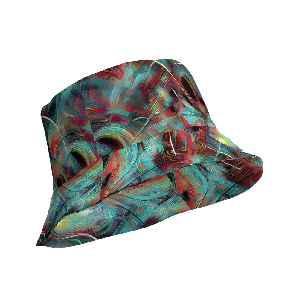 Dreamwave on Reversible Bucket Hat — Product details Outside