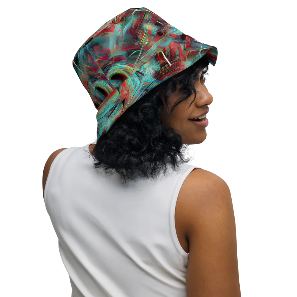 Dreamwave on Reversible Bucket Hat — Right Outside