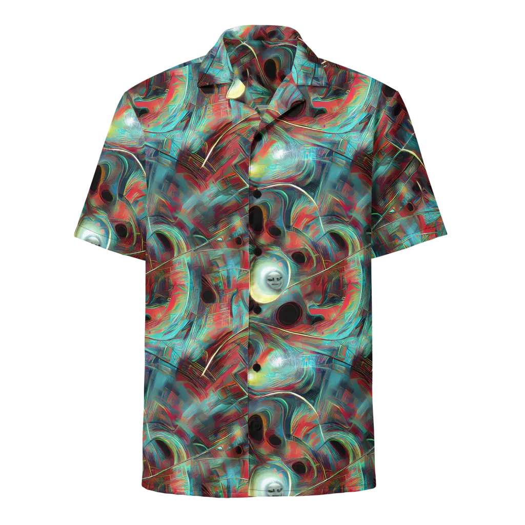 Dreamwave on Button Shirt — Front