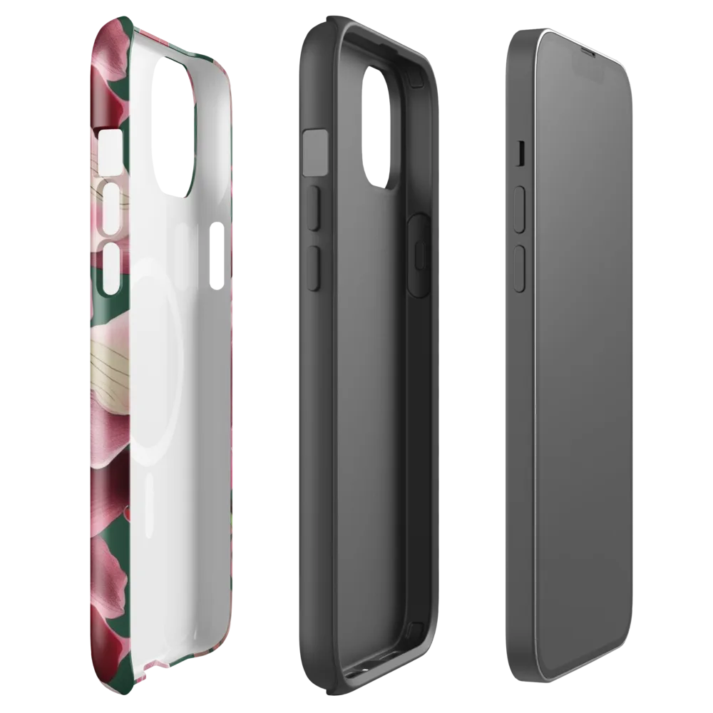Jade Orchid Garden on MagSafe Tough Case for iPhone® — Front