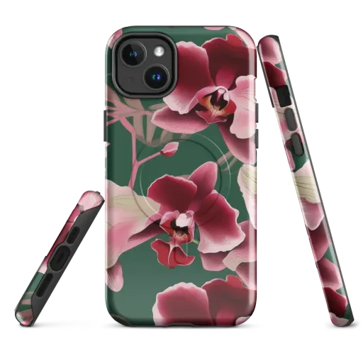 Jade Orchid Garden on a MagSafe Tough Case for iPhone®
