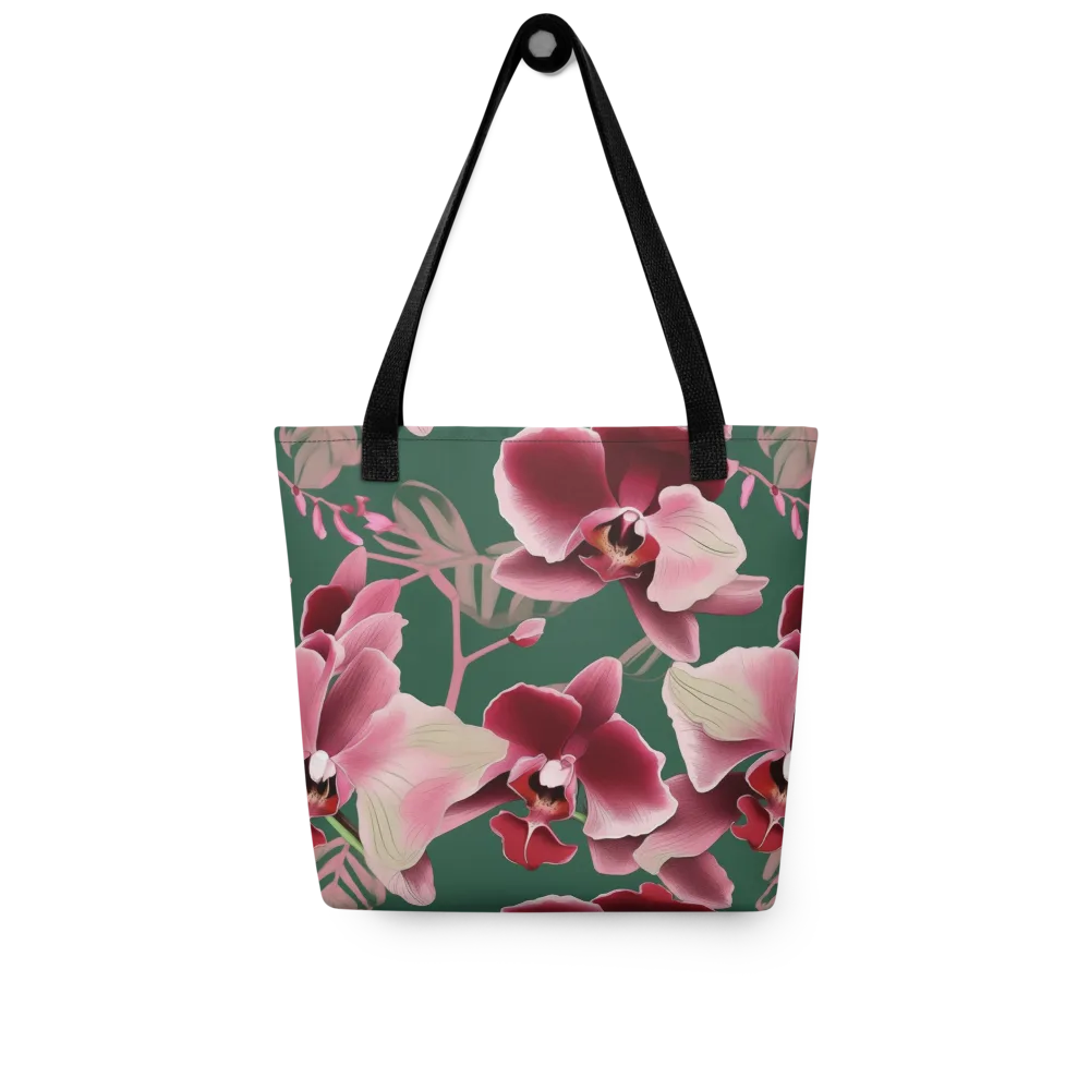 Jade Orchid Garden on Tote Bag — Front