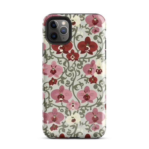 Orchid Vinework on a Tough Case for iPhone®