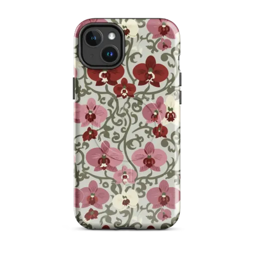 Orchid Vinework on a MagSafe Tough Case for iPhone®