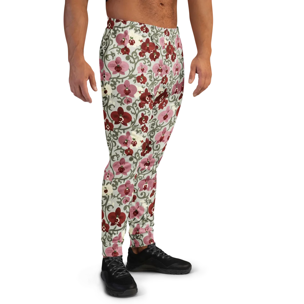 Orchid Vinework on Men's Joggers — Right