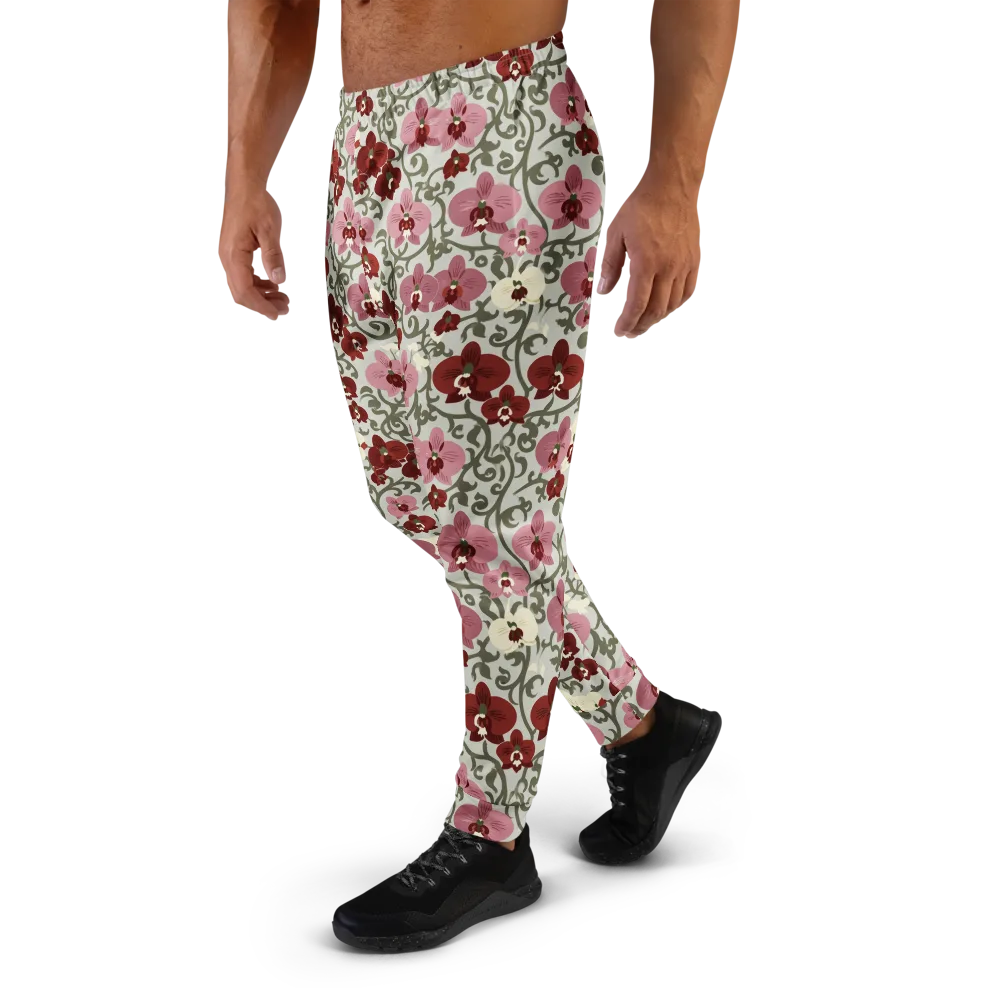 Orchid Vinework on Men's Joggers — Left