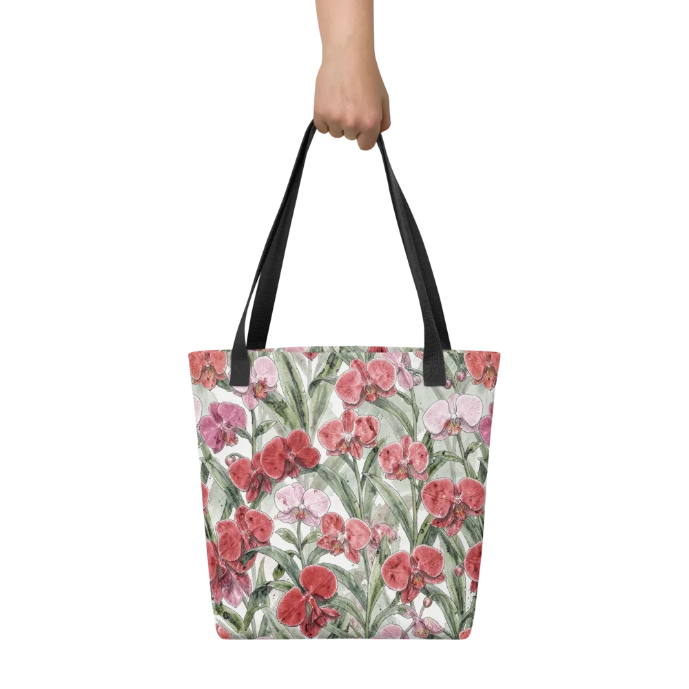 Orchid Conservatory on Tote Bag — Front