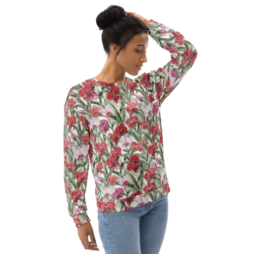 Orchid Conservatory on a Sweatshirt