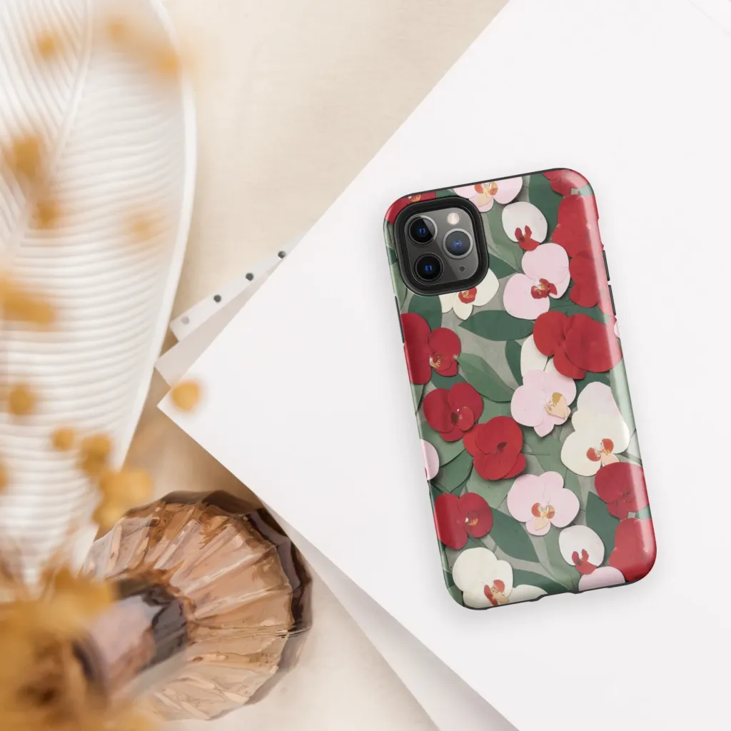Petal Afterglow on Tough Case for iPhone® — Front