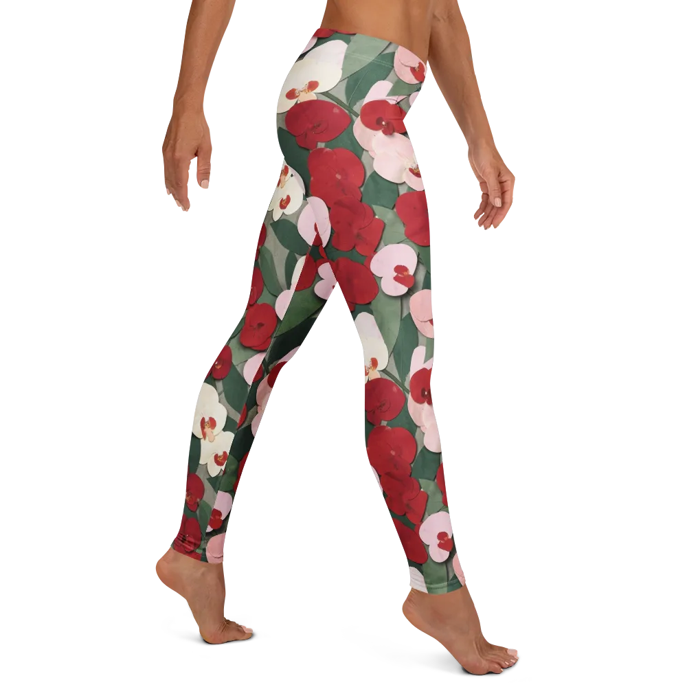 Petal Afterglow on Leggings — Right