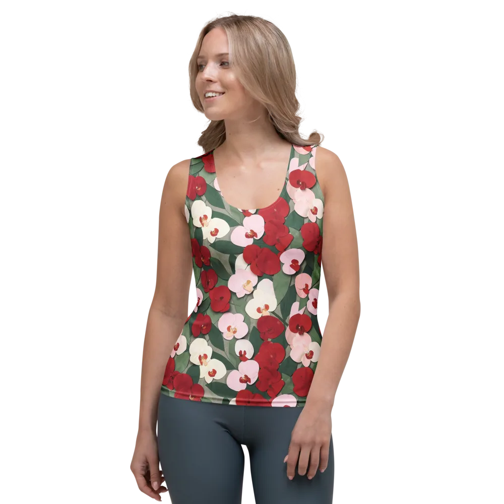 Petal Afterglow on Women's Tank Top — Front