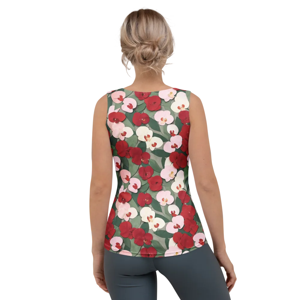 Petal Afterglow on Women's Tank Top — Back