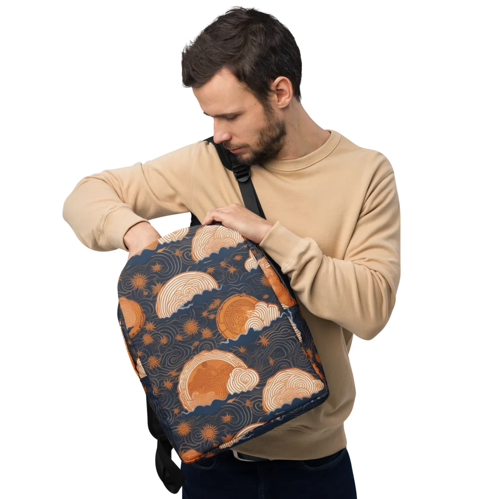 Indigo Tide Relic on Minimalist Backpack — Front