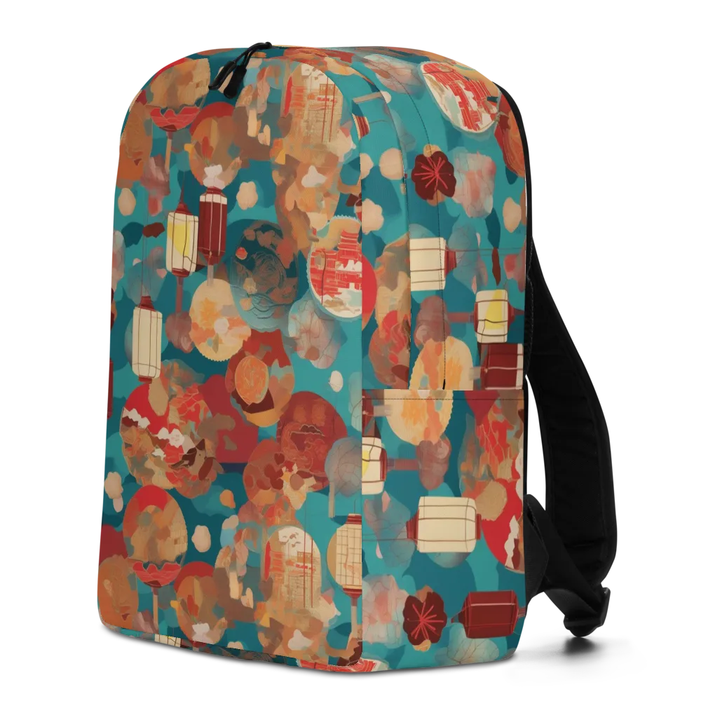Lantern Garden on Minimalist Backpack — Left