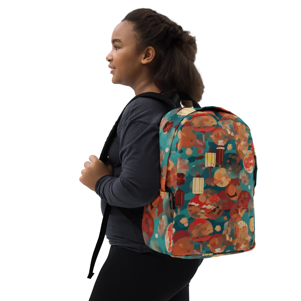 Lantern Garden on Minimalist Backpack — Right Front