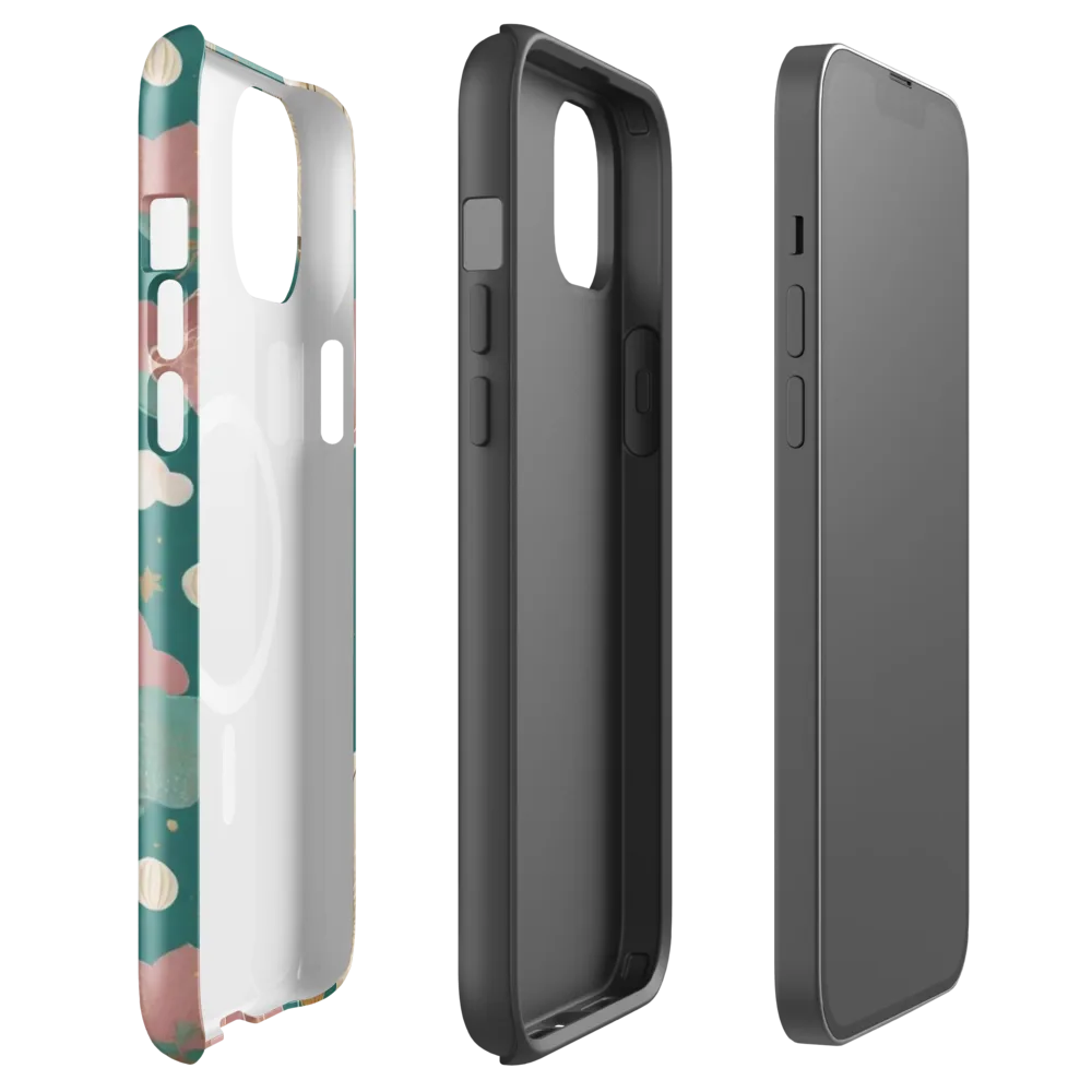 Moonlit Lantern Garden on MagSafe Tough Case for iPhone® — Front