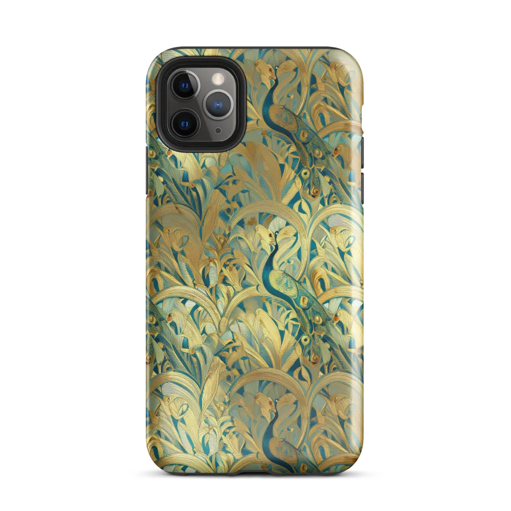 Peacock Verdure on Tough Case for iPhone® — Front