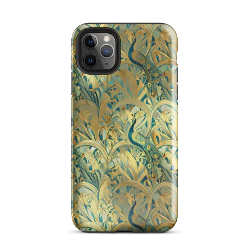Peacock Verdure on a Tough Case for iPhone®