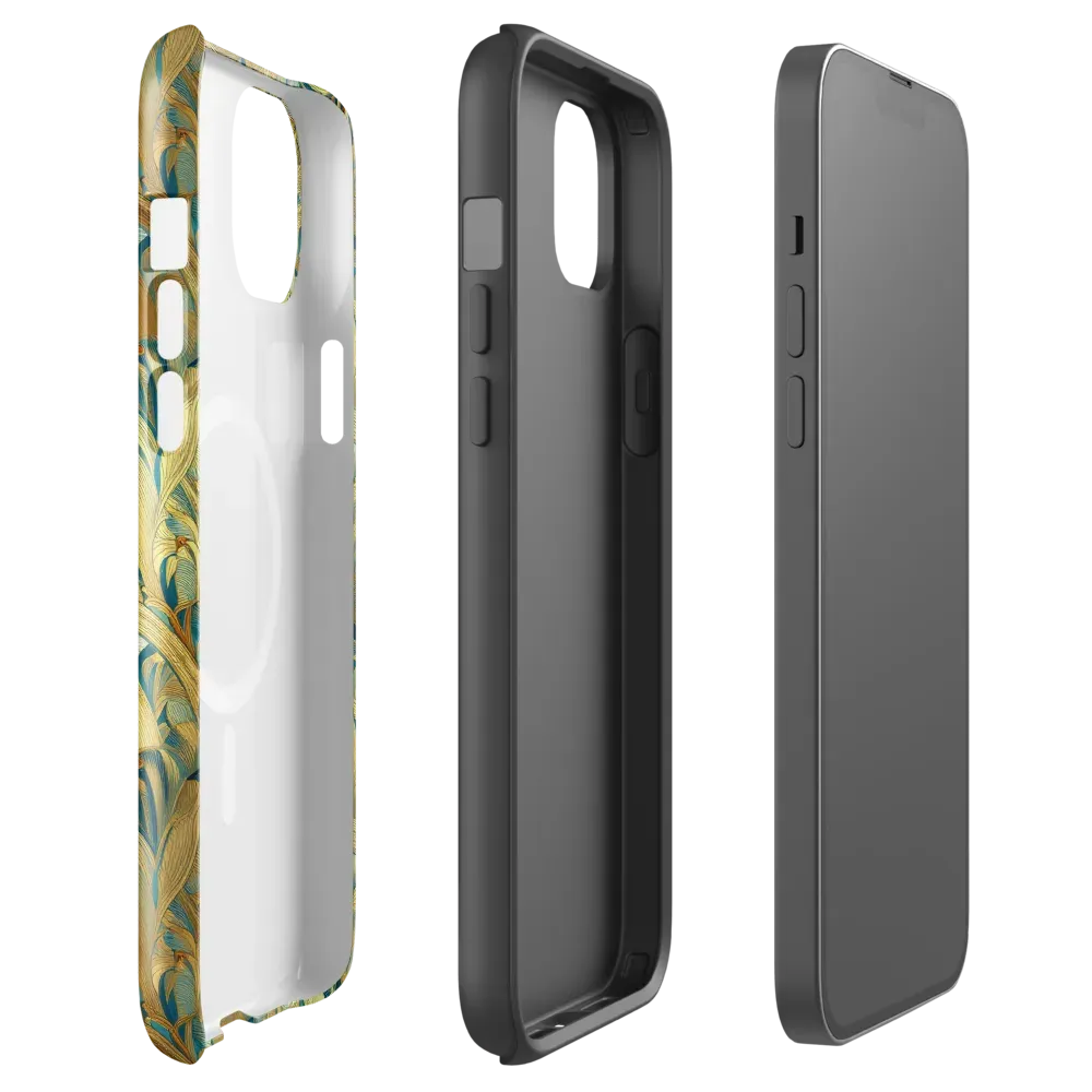 Peacock Verdure on MagSafe Tough Case for iPhone® — Front