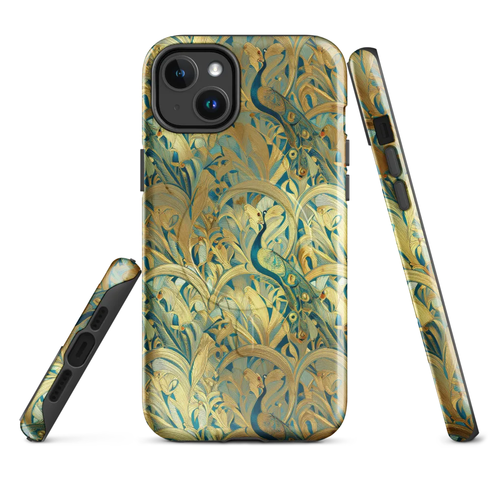Peacock Verdure on MagSafe Tough Case for iPhone® — Front