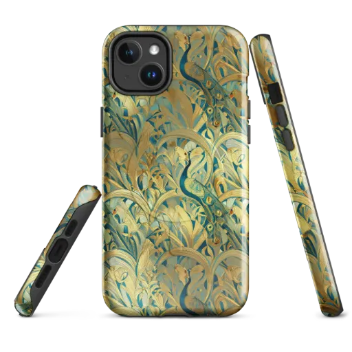 Peacock Verdure on a MagSafe Tough Case for iPhone®